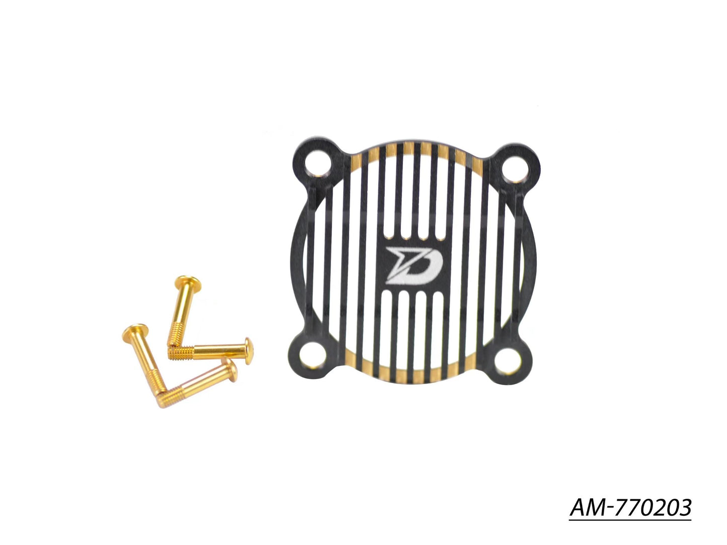 Dash Cooling Fan Guard (30X30mm) Black GoldenDA-770203