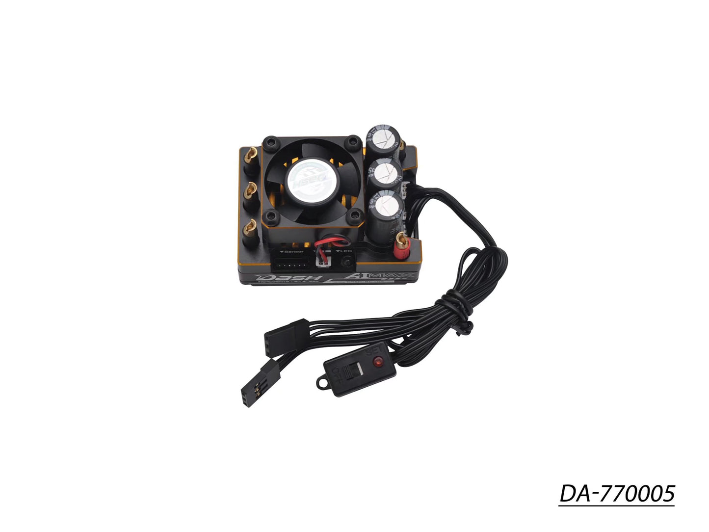 Dash AI MAX 1/8 220A Competition ESC DA-770005