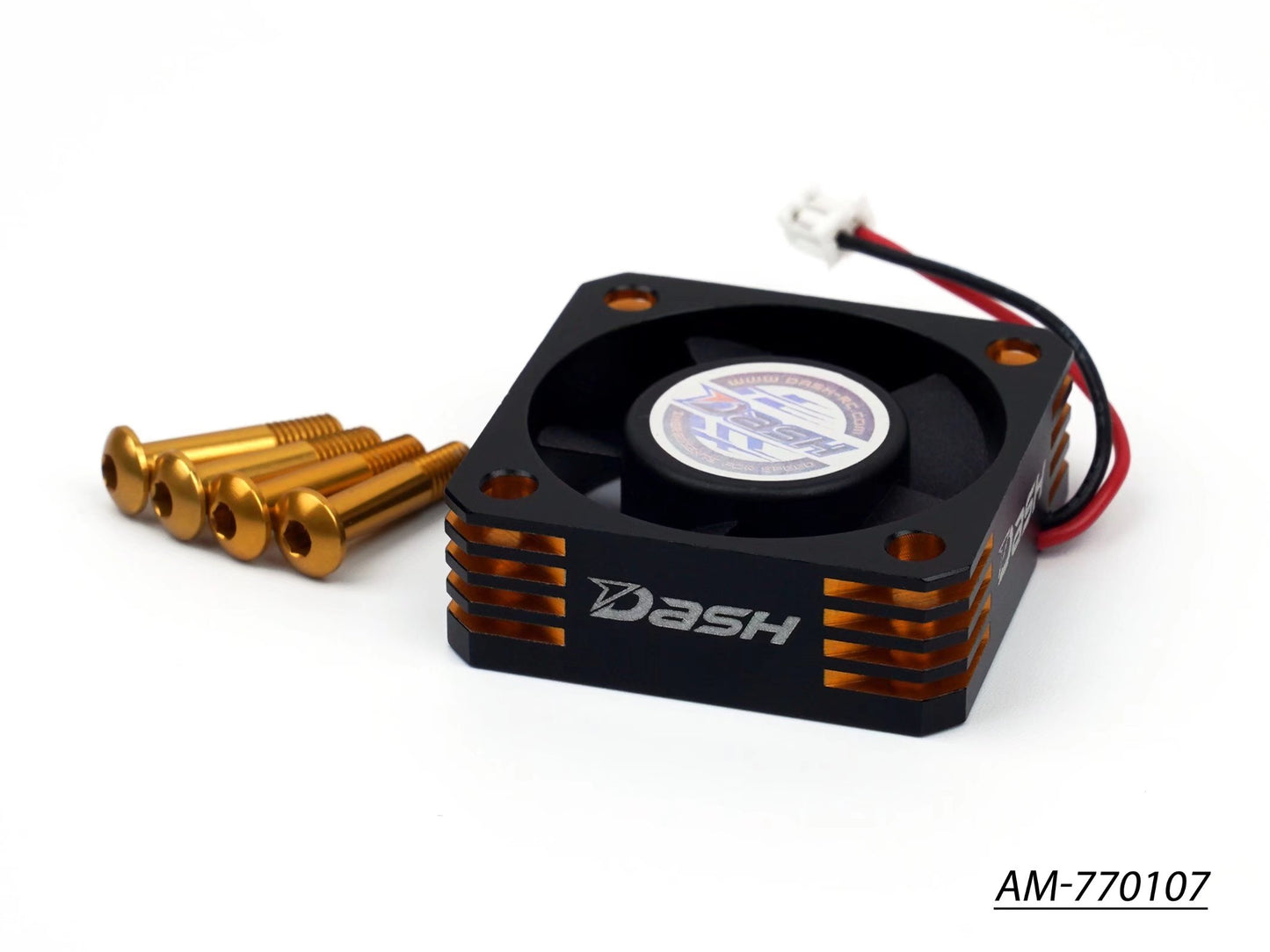 Dash Ultra High Speed ESC Cooling Fan 30x30x10mm (Alu) Black Golden DA-770107